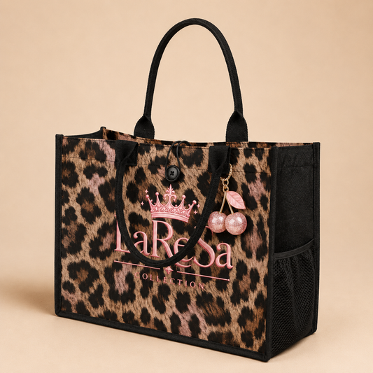 Signature Luxe Leopard Tote